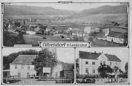Ansichtskarte Albendorf, Kreis Landeshut